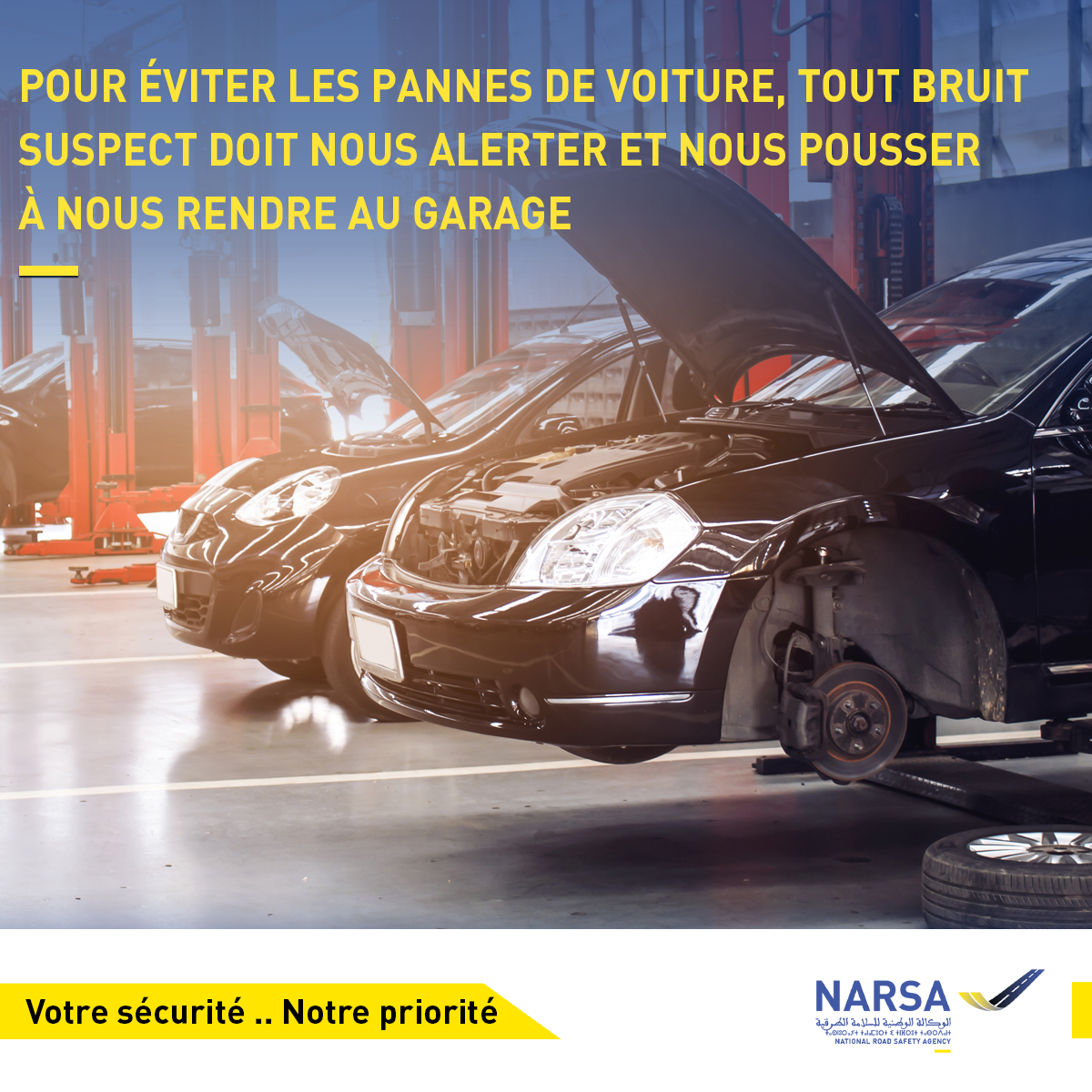 entretien du véhicule