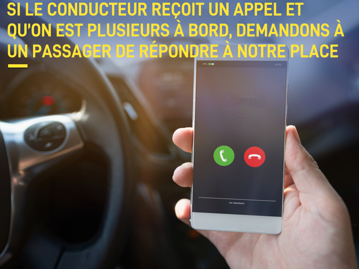 Téléphone au volant